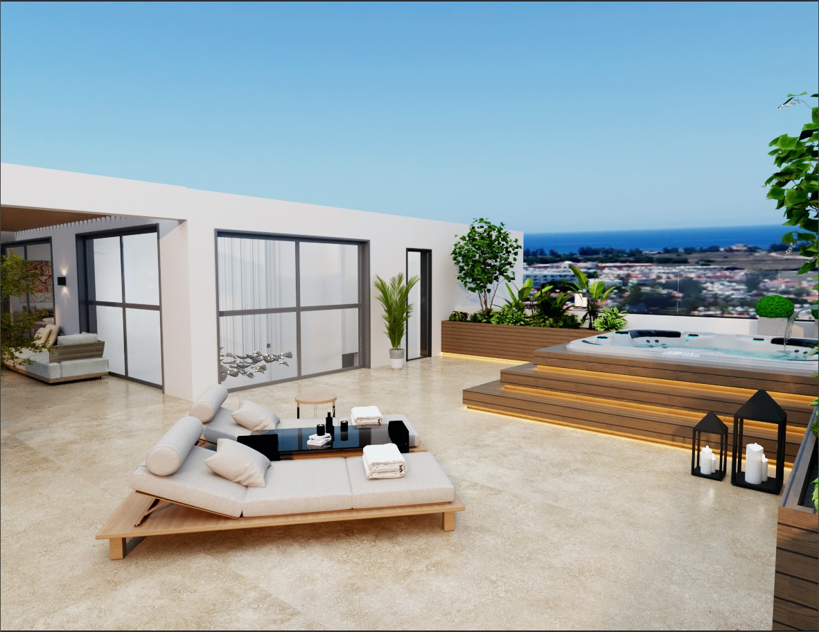 Apartment Penthouse in Tombs of the Kings, Paphos
